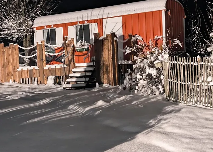 Vakantiehuis Auszeit Im Bauwagen