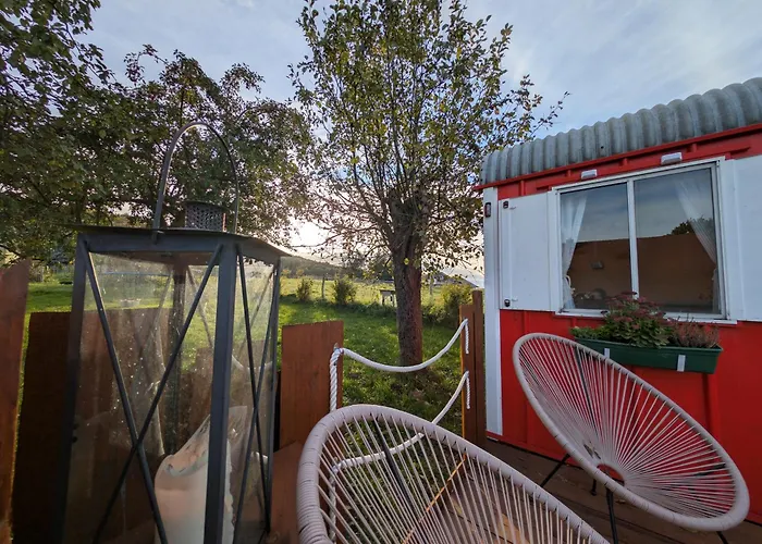 Auszeit Im Bauwagen Vakantiehuis Arnsdorf (Doberschau-Gaussig, Bautzen)