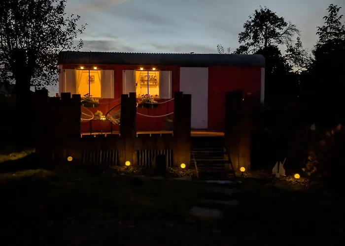 Vakantiehuis Auszeit Im Bauwagen